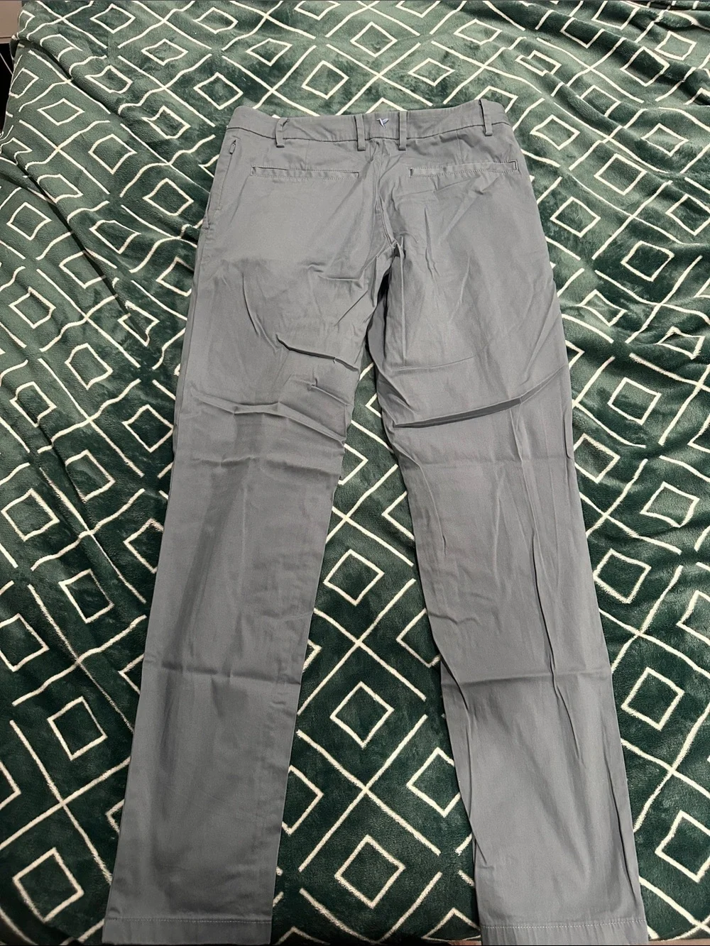 Birddogs Straight-Leg Chinos in Steel Blue